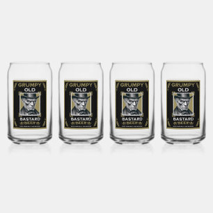 Verre Canette Vieux bâtard Grumpy