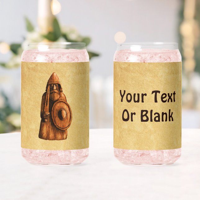 Verre Canette Viking rustique (Insitu (Mariage))