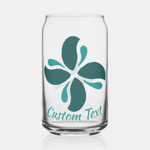 Verre Canette Vintage Zen Echo Cool Tide et Terracotta