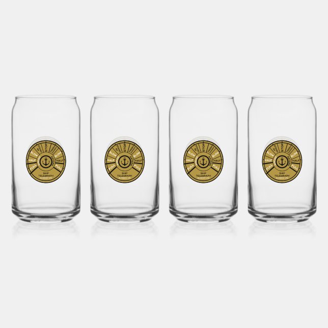 Verre Canette Vitesse du navire Titanic (Recto)