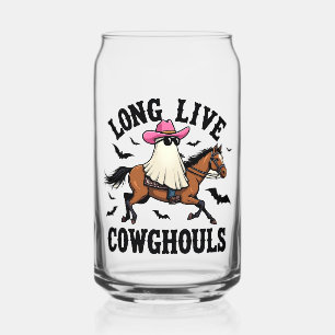Verre Canette Vive Gouls Éffrayant Halloween Ghost Cowboy