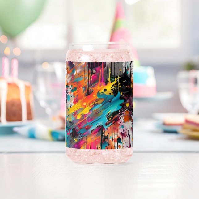 Verre Canette Vivid Chaos Splash Graffiti (Insitu (Anniversaire))