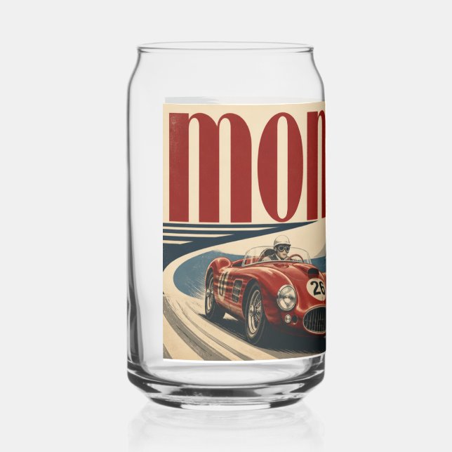 Verre Canette voiture de monaco  (Recto)