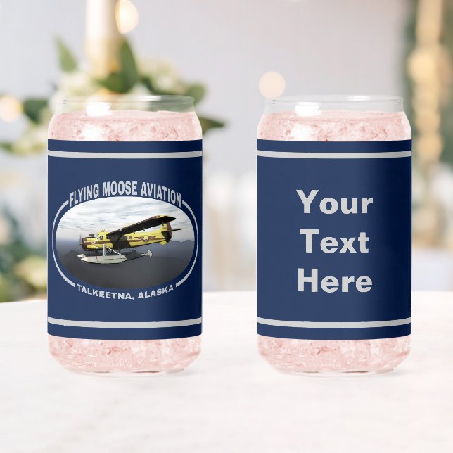 Verre Canette Vol Moose Aviation de Havilland DH3-C Otter (Insitu (Mariage))