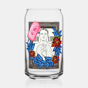 Verre Canette Votre illustration médicale des poumons, Popsicle