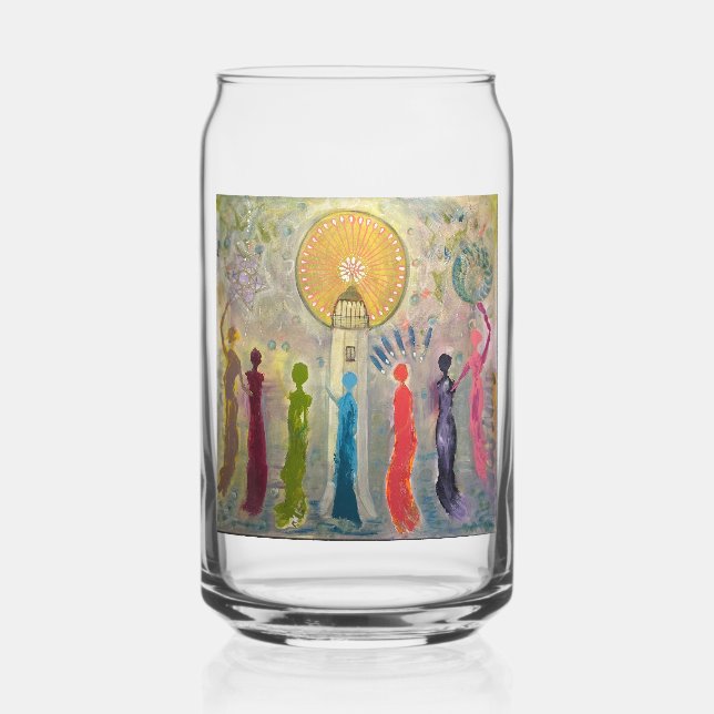 Verre Canette VOUS ÊTES LE PHAR original art (Recto)