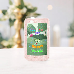 Verre Canette Vous êtes mon endroit heureux