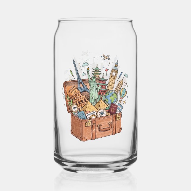 Verre Canette Voyage (Recto)