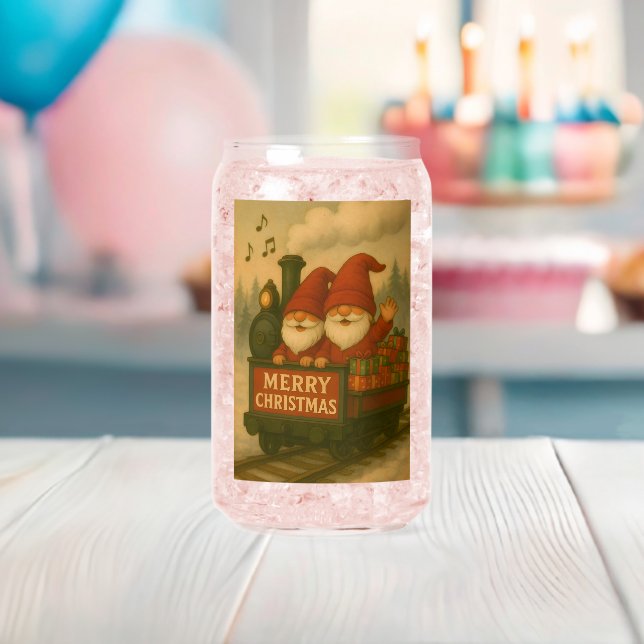 Verre Canette Whimsical Jolly Gnomes Express musical (Insitu (Baby Shower))