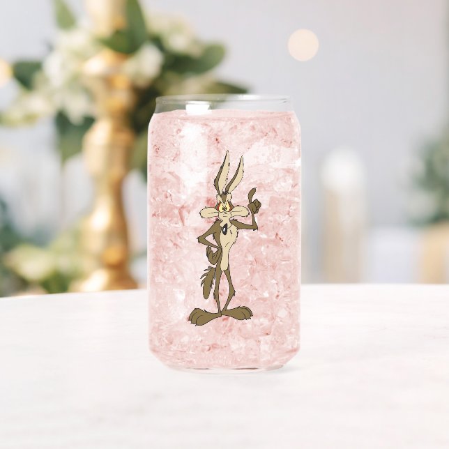 VERRE CANETTE WILE E. COYOTE™ HAUT (Insitu (Mariage))