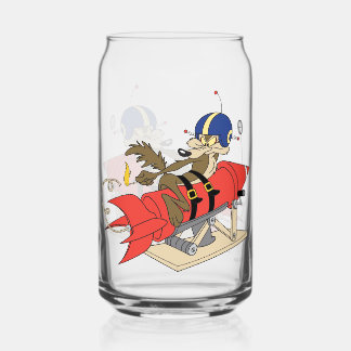 Verre Canette WILE E. COYOTE™ lance Red Rocket