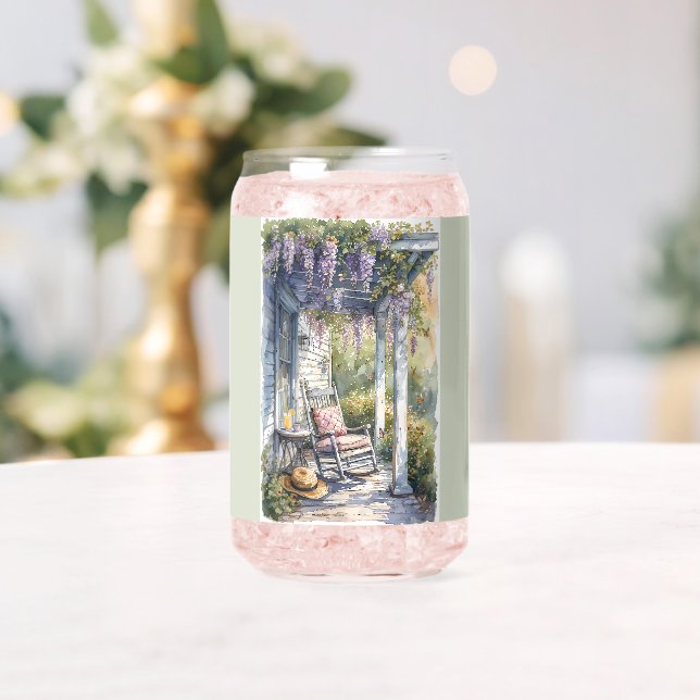Verre Canette Wisteria Porch Rocking Chair Scène (Insitu (Mariage))