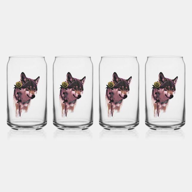 Verre Canette Wolf Cinq (Recto)
