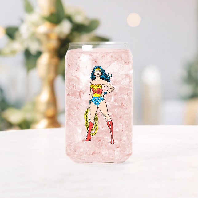 Verre Canette Wonder Woman debout (Insitu (Mariage))