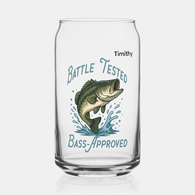 Verre Canette Your Next Big Catch Fishing Illustration (Verso)