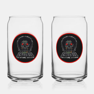 Verre Canette ZOMBIE - si vous ne courez pas, vous devriez