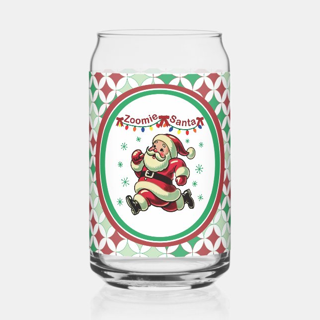 Verre Canette Zoomie Père Noël Noël (Recto)
