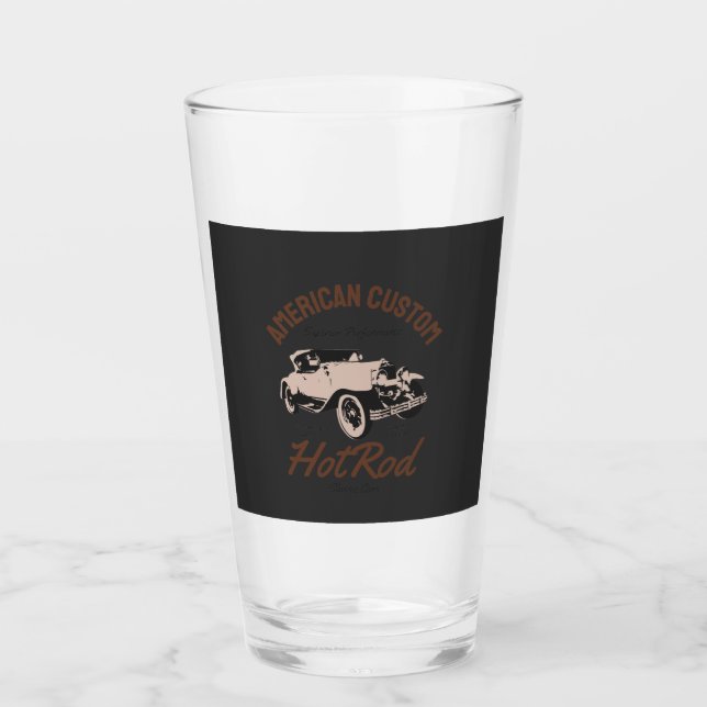 Verre canne à chaud personnalisée américaine (Devant)