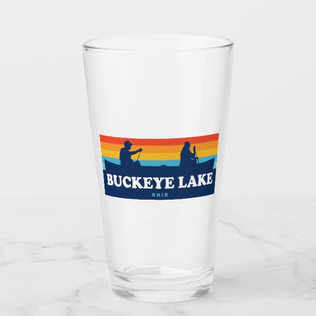 Verre Canot Buckeye Lake Ohio (Devant)