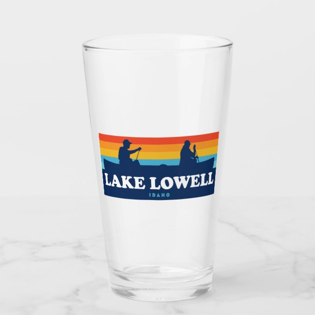 Verre Canot du lac Lowell Idaho (Devant)