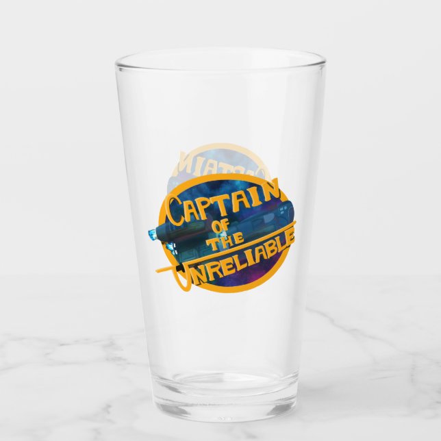 Verre Capitaine de l'Infiable (Devant)