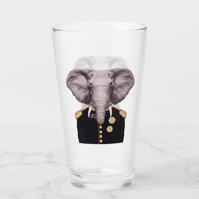 Verre Capitaine Elephant (Devant)