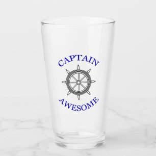 Verre "Capitaine génial"