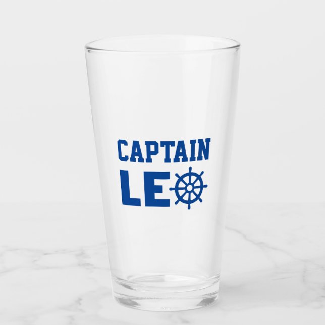 Verre Capitaine Leo (Devant)