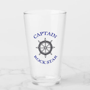 Verre "Capitaine Rock Star"