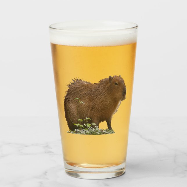 Verre Capybara (Devant (rempli))