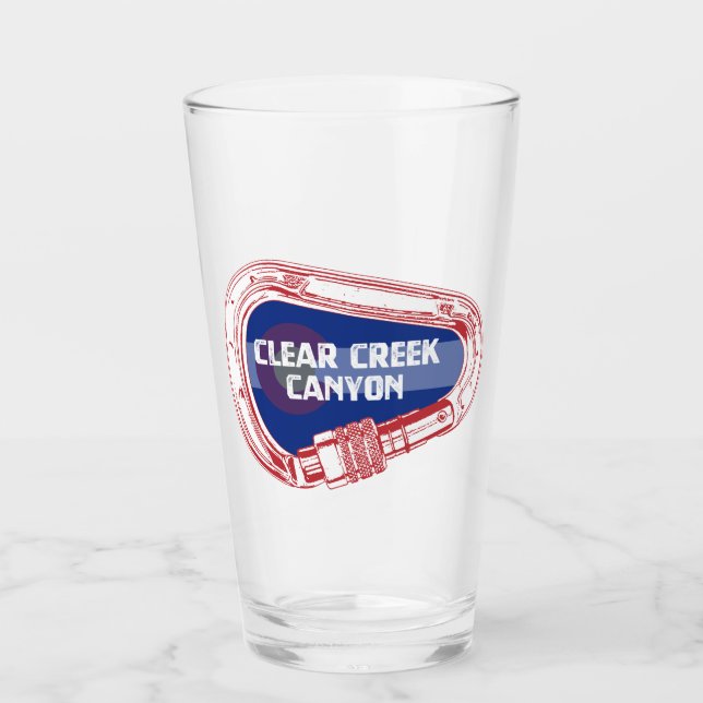 Verre Carabiner d'Escalade du Colorado du Canyon Clear C (Devant)