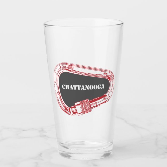 Verre Carabiner Escalade Chattanooga (Devant)