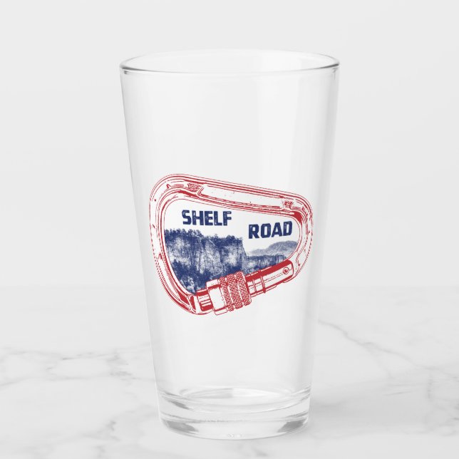 Verre Carabiner Escalade de Shelf Road (Devant)