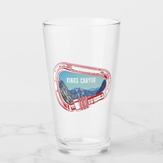 Verre Carabiner Escalade du canyon de Kings (Devant)