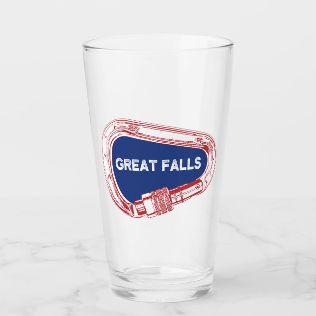 Verre Carabiner Escalade Great Falls (Devant)