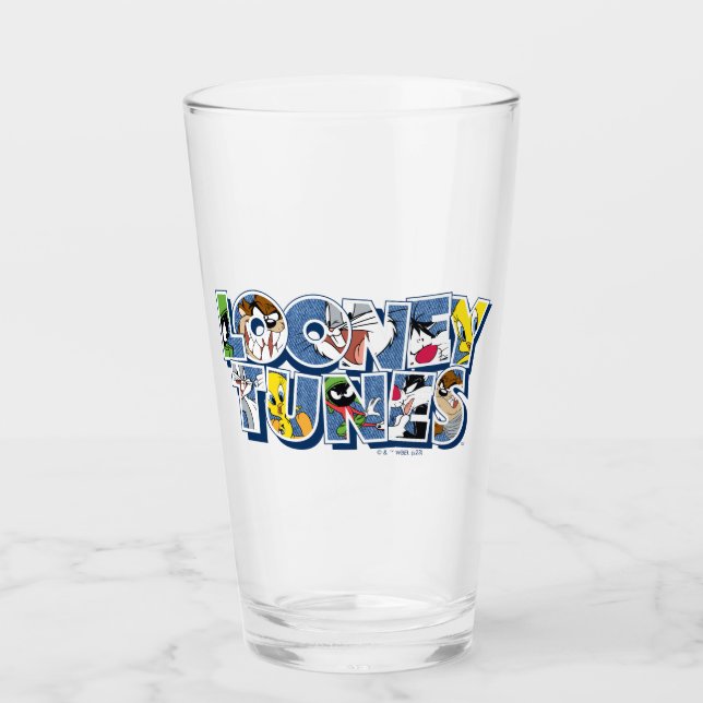 Verre Caractères LOONEY TUNES™ en lettres (Devant)