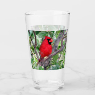 Verre Cardinal - Jardin Bird Series - Shaker Glass