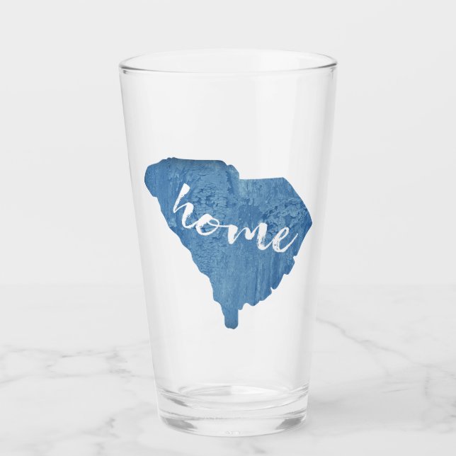 Verre Caroline du Sud Accueil Grain de bois (Devant)