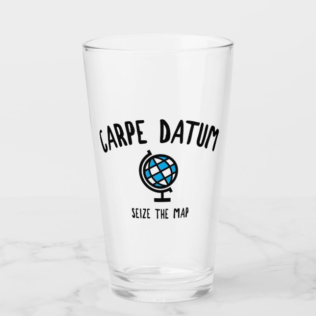 Verre Carpe Datum Saisir La Carte (Devant)