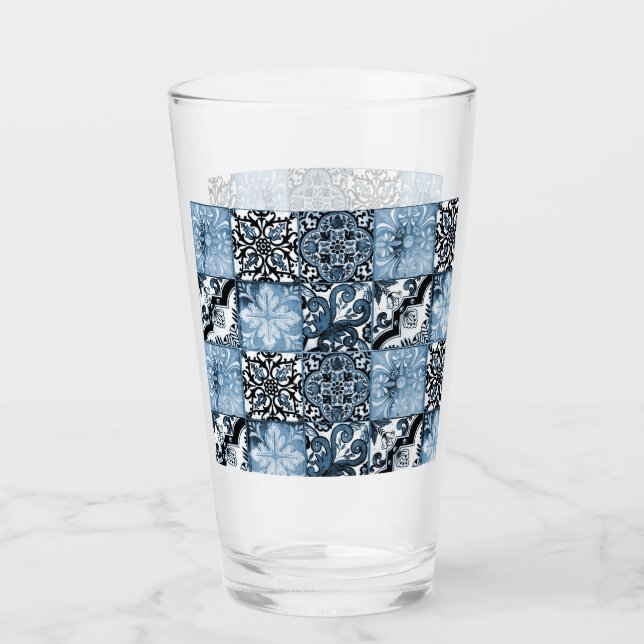 Verre Carrelage océanique (Devant)