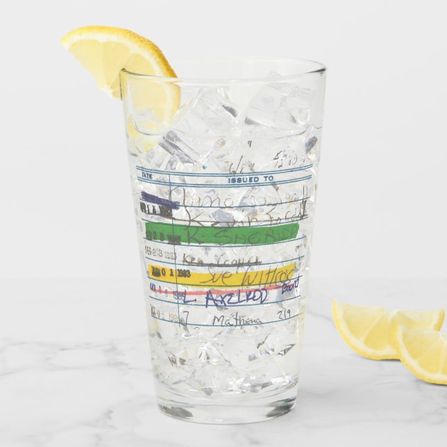 Verre Carte de bibliothèque 3503 Exploration de la pinte (Devant glace)