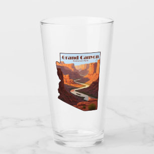 Verre Carte du Grand Canyon National Park Arizona