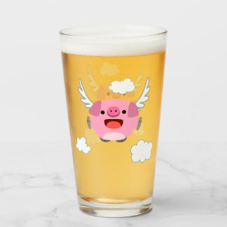 Verre Cartogramme volant mignon