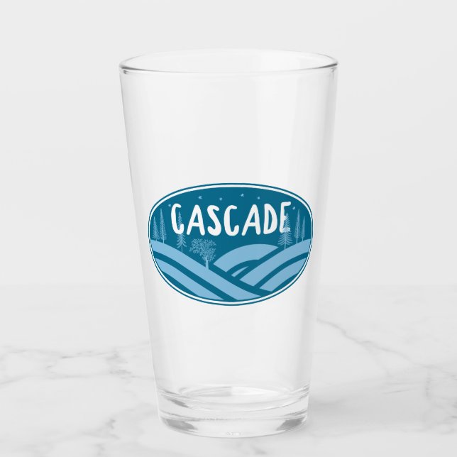 Verre Cascade Idaho Extérieur (Devant)