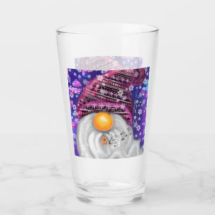 Verre Casquette Gnome de Noël