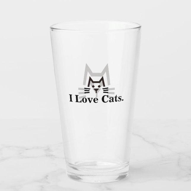 Verre Cat-Face (Dos)