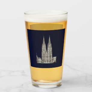 Verre Cathédrale de Cologne Cologne Köln Kölschglas