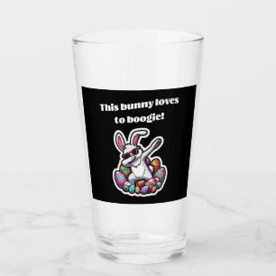 Verre Ce lapin adore faire du bogie !