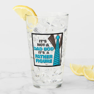 Verre Ce n'est pas un papa Bod C'est un père Figure