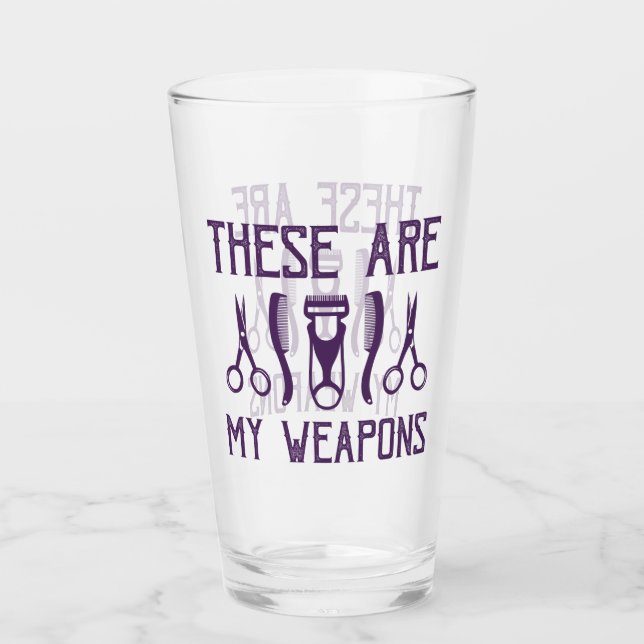 Verre Ce sont mes armes (Devant)